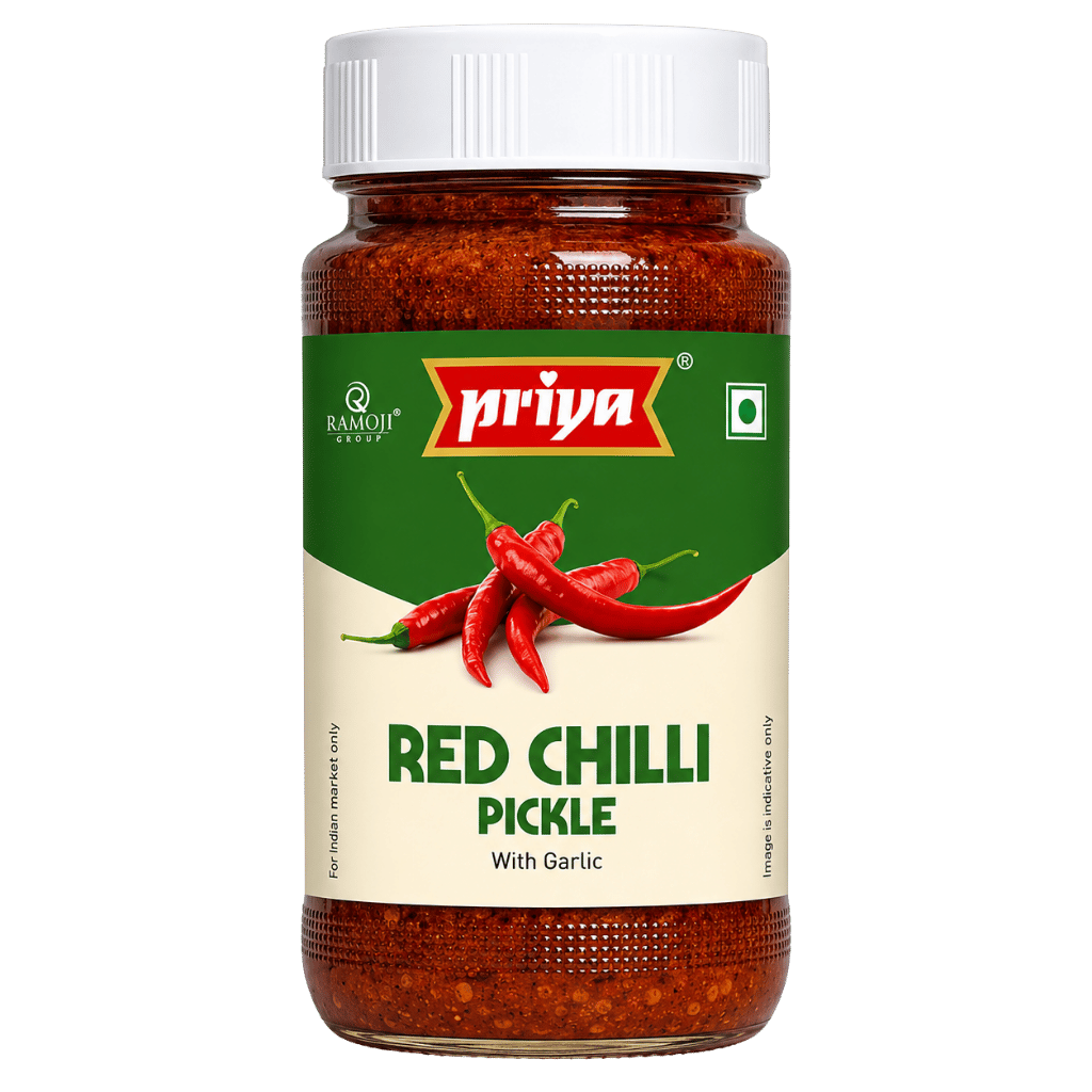 Priya Red Chilli Pickle 300 g buy online USA - 1